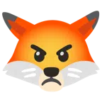 Fuchs + schmollendes Gesicht