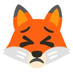Fuchs + entschlossenes Gesicht