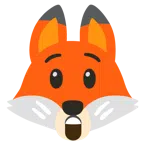 Fuchs + erstauntes Gesicht