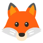 Fuchs + Gesicht ohne Mund