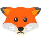 Fuchs + betrübtes Gesicht