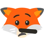 Fuchs + lügendes Gesicht