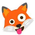 Fuchs + irres Gesicht