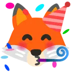 Fuchs + Partygesicht