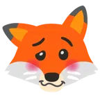 Fuchs + schwindeliges Gesicht