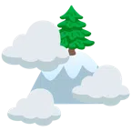Nadelbaum + Wolke
