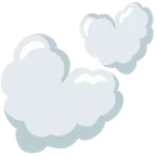 dos corazones + nube