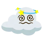 schwindlig + Wolke