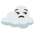 unamused face + cloud