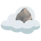 Felsen + Wolke