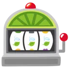 slot machine + foglia al vento