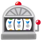slot machine + medaglia d’argento