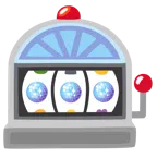 slot machine + palla da discoteca