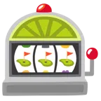slot machine + bandiera in buca