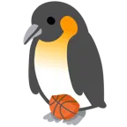 バスケットボール + ペンギン
