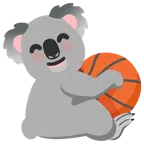 バスケットボール + コアラ