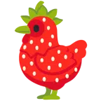 kura + truskawka