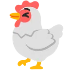 kura + twarz puszczająca oko