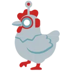 kura + głowa robota