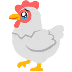 kura + twarz powstrzymująca łzy