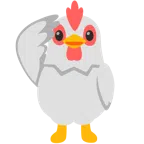 kura + salutująca twarz