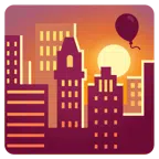 tramonto + palloncino