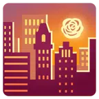 tramonto + mazzo di fiori