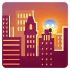 tramonto + faccina terrorizzata