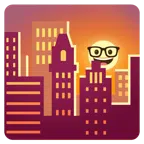 tramonto + faccina nerd