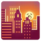 tramonto + faccina che sbadiglia