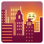 tramonto + faccina sorridente