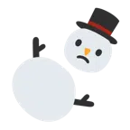 Wirbelsturm + Schneemann ohne Schneeflocken