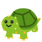 Kaktus + Schildkröte