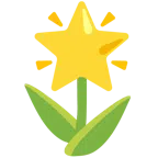 tulipán + estrella brillante