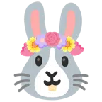 tulipán + cara de conejo