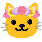 tulipán + cara de gato