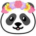tulipán + panda