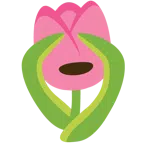 tulipán + mono con los ojos tapados
