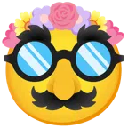 tulipán + cara disfrazada
