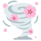 Kirschblüte + Wirbelsturm