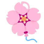 Kirschblüte + Luftballon