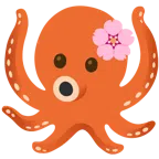 Kirschblüte + Oktopus