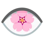 Kirschblüte + Auge