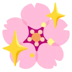 Kirschblüte + funkelndes Herz