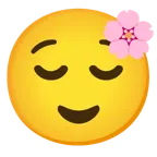 Kirschblüte + erleichtertes Gesicht