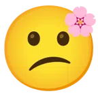 Kirschblüte + verwundertes Gesicht