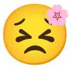 Kirschblüte + entschlossenes Gesicht