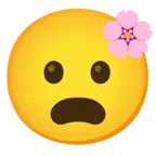 Kirschblüte + entsetztes Gesicht