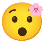 Kirschblüte + verdutztes Gesicht
