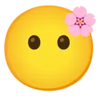 Kirschblüte + Gesicht ohne Mund